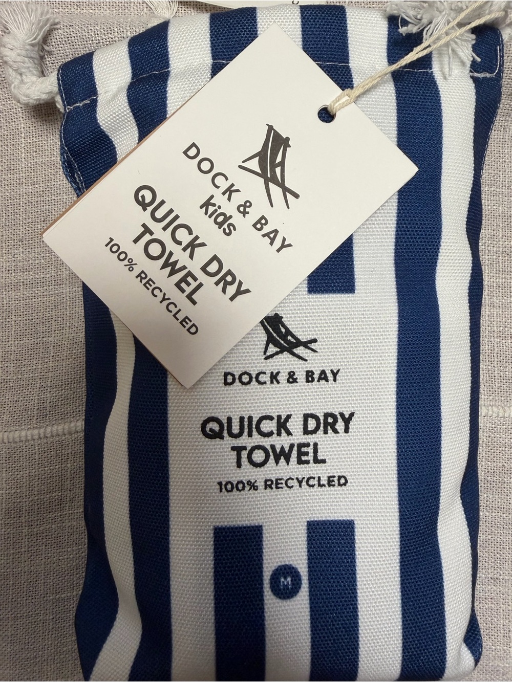 DOCK & BAY QUICK DRY TOWEL NWT